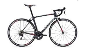 Giant TCR Advanced 2 Sort <BR>- 2019 Carbon racercykel TILBUD