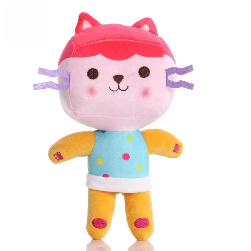 New Gabby Dollhouse doll Toys Mercat Cartoon Stuffed Animals Mermaid Car Cat Stuffed Doll Kids Birthday Christams Gifts