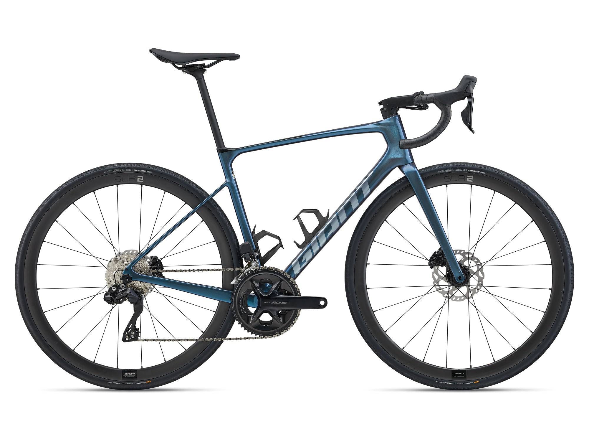 Giant Defy Advanced 0 2025 - Shimano 105 Di2 2x12sp - Giant XCR 2 29 Carbon - 030 / XL / Ocean Twilight