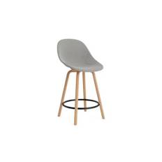 Normann Copenhagen - Mat Bar Chair 65 cm Full Upholstery Beech/Black - Remix 133