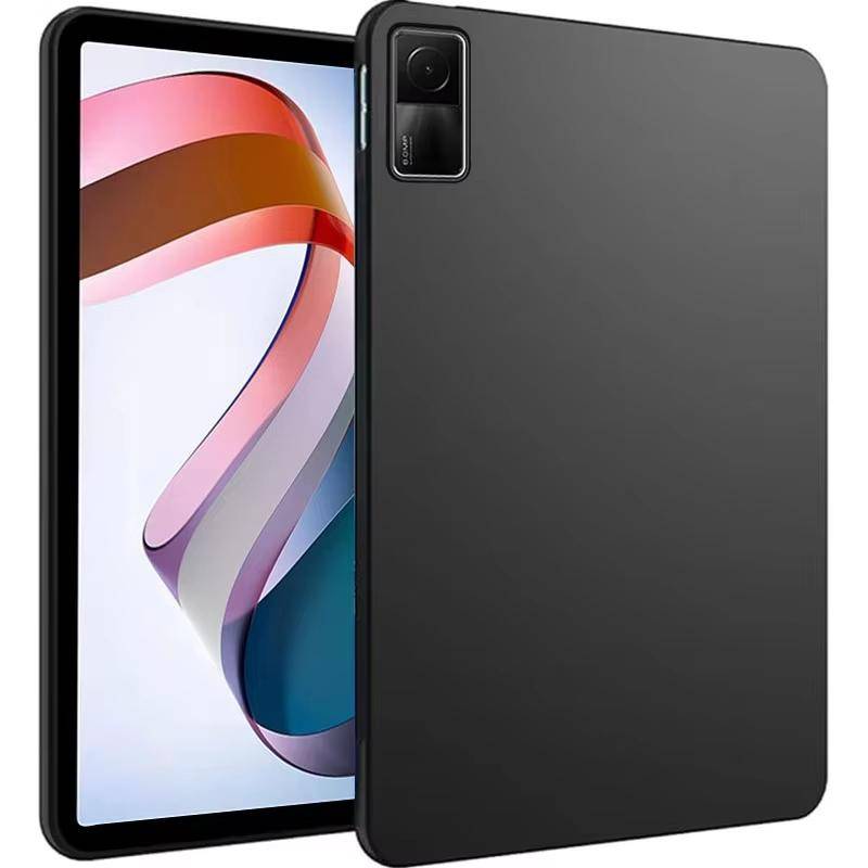 Silicone Tablet Case For Xiaomi Redmi Pad 2 2025 Case Xiaomi Pad 8 Pro 7 6 5 Pro 7S 6S Pad 2 Pro SE 8.7 11 Soft Black Back Cover svart