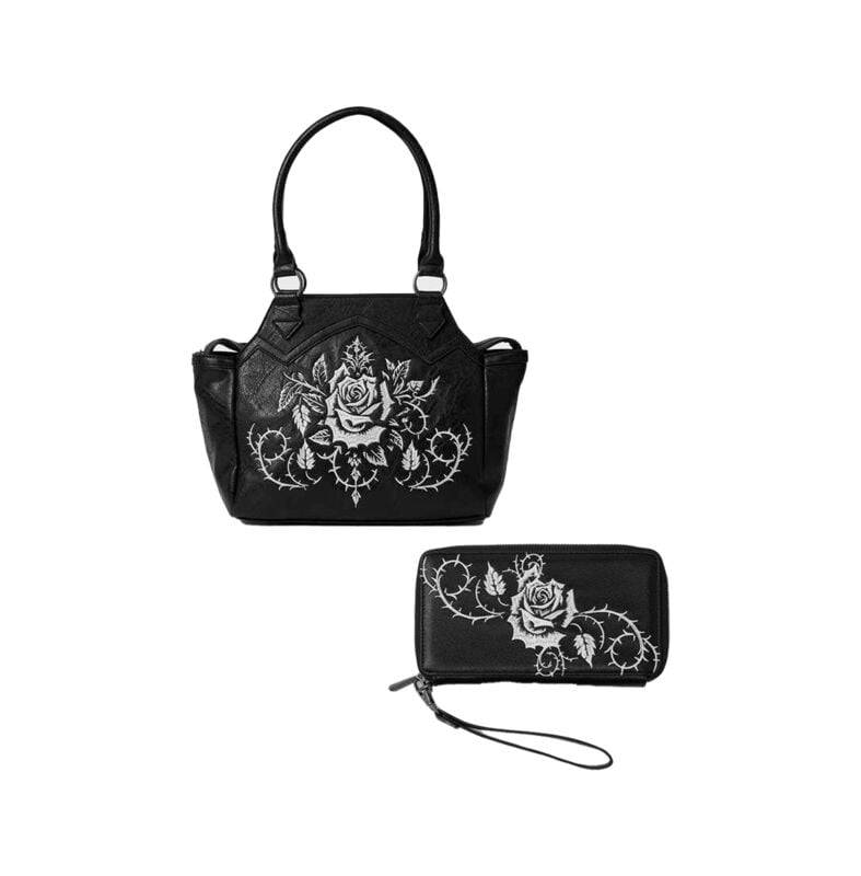Killstar Håndtaske - Petal & Pine Bundle - Damer - sort