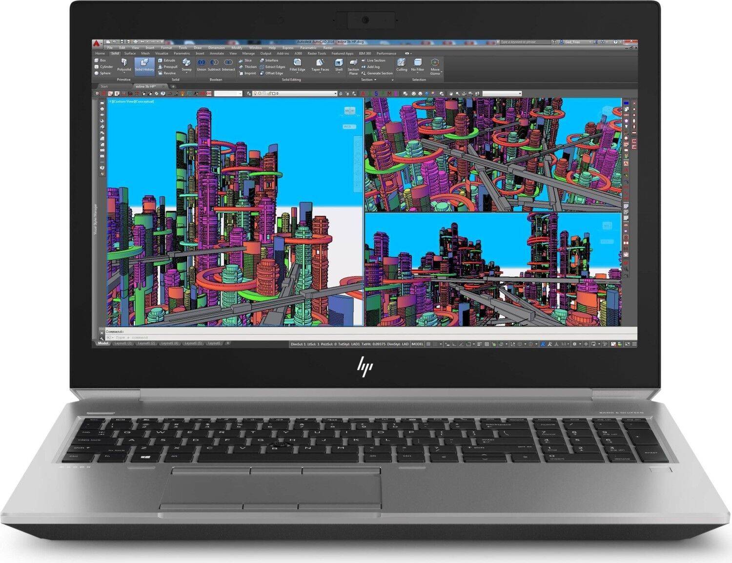 HP ZBook 15 G5 | i7-8850H | 15.6" | 32 GB | 1 TB SSD | FHD | P2000 Mobile | Webcam | Win 11 Pro | DE