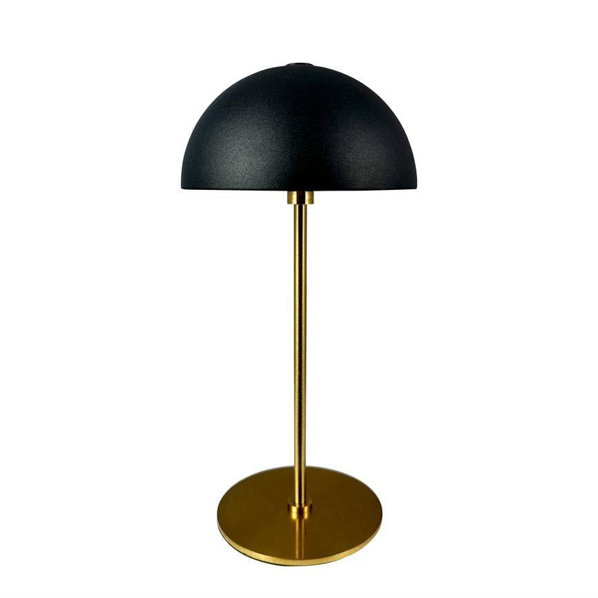 Along LED Mini Bordlampe - Sort/Messing