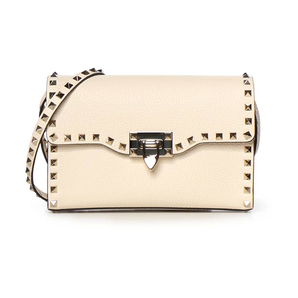 Valentino Garavani Skuldertaske - Tasker - Dame - Beige - ONE SIZE - Uld