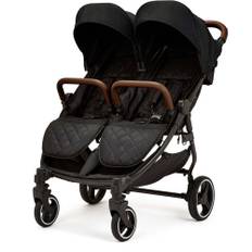 Ickle Bubba Venus Max Twin Stroller Black