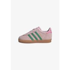 adidas Originals GAZELLE COMFORT CLOSURE ELASTIC LACES KIDS - Sneakers - clear pink court green bliss pink