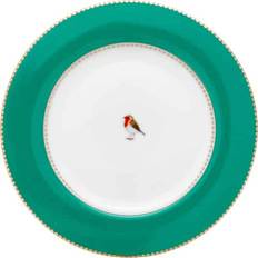 Pip Studio Plate Love Birds Emerald 17 cm