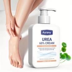 TEMU Urea Cream 60% For Feet + Salicylic Acid, Urea Cream, Urea Cream Is Suitable For Dry Light Beige, Suitable For Feet, Knees, Hand, Protect And Moisturize Your Foot And Hand Light Beige - 200g