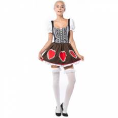 Tyrolerklänning Heidi Heart