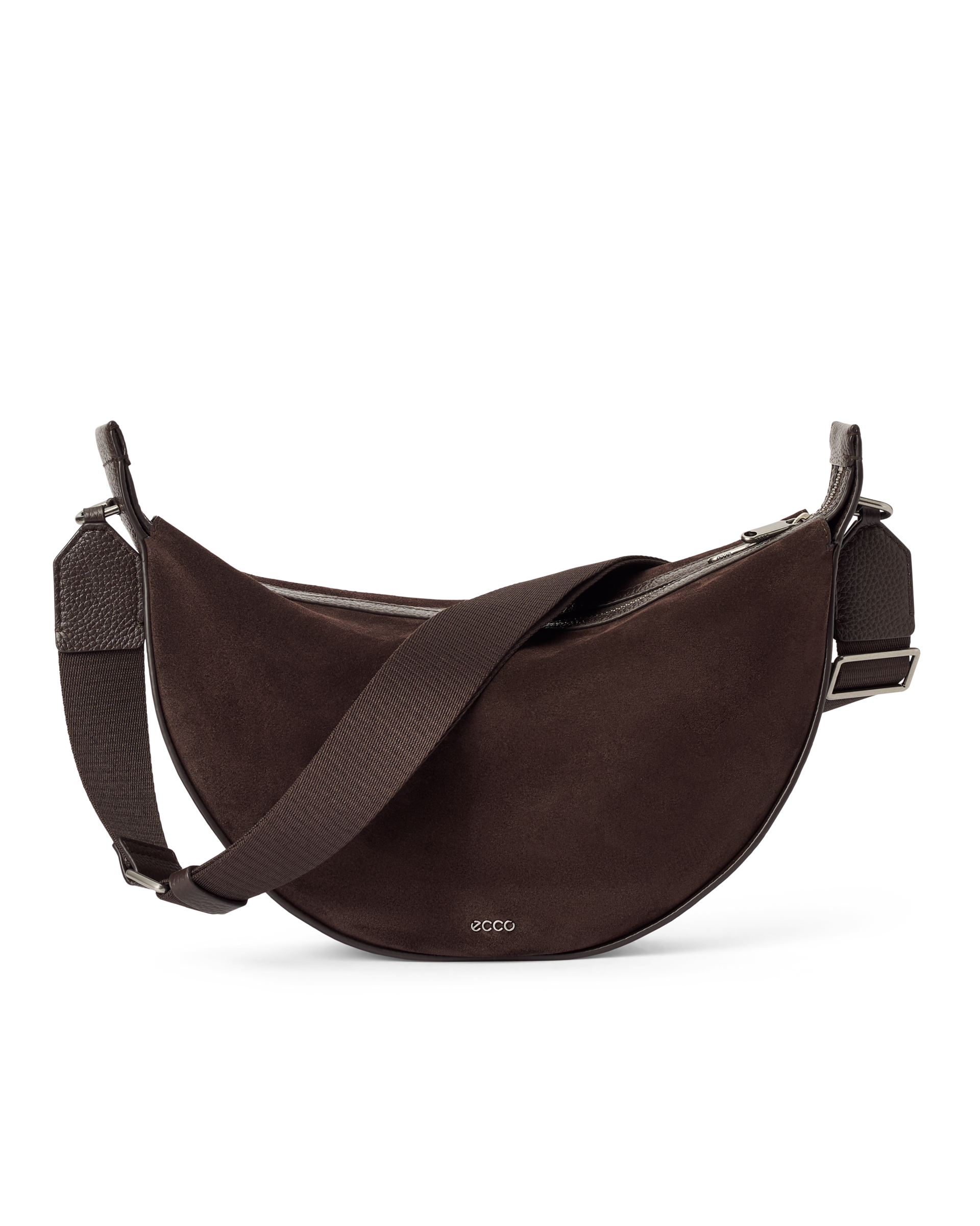 ECCO Fortune Bag M - Skuldertaske i læder til damer - Brun
