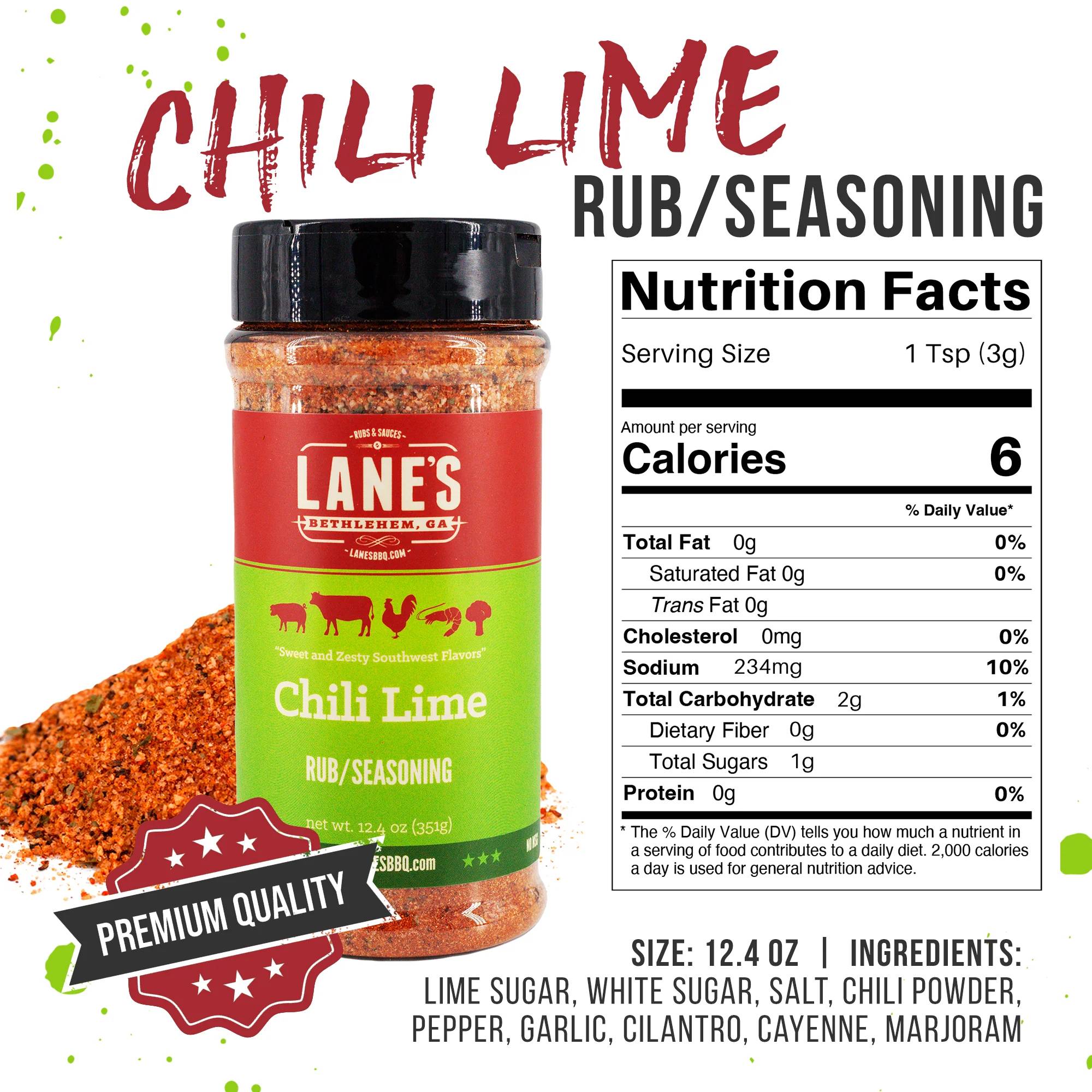 Lane´s Chili Lime Rub (351 g)