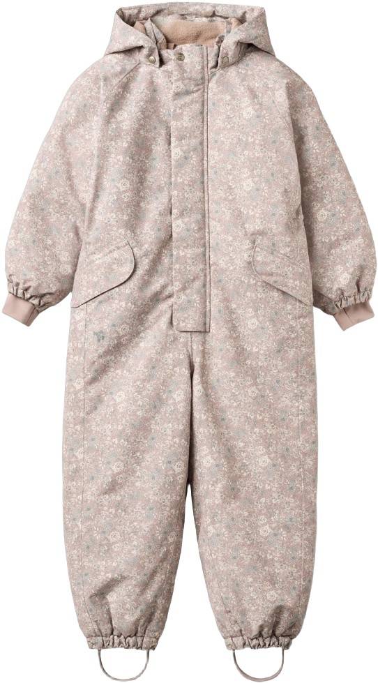 Wheat Snowsuit Miko Str 122/7y - Dry Rose Flowers Flyverdragter Polyester hos Magasin.