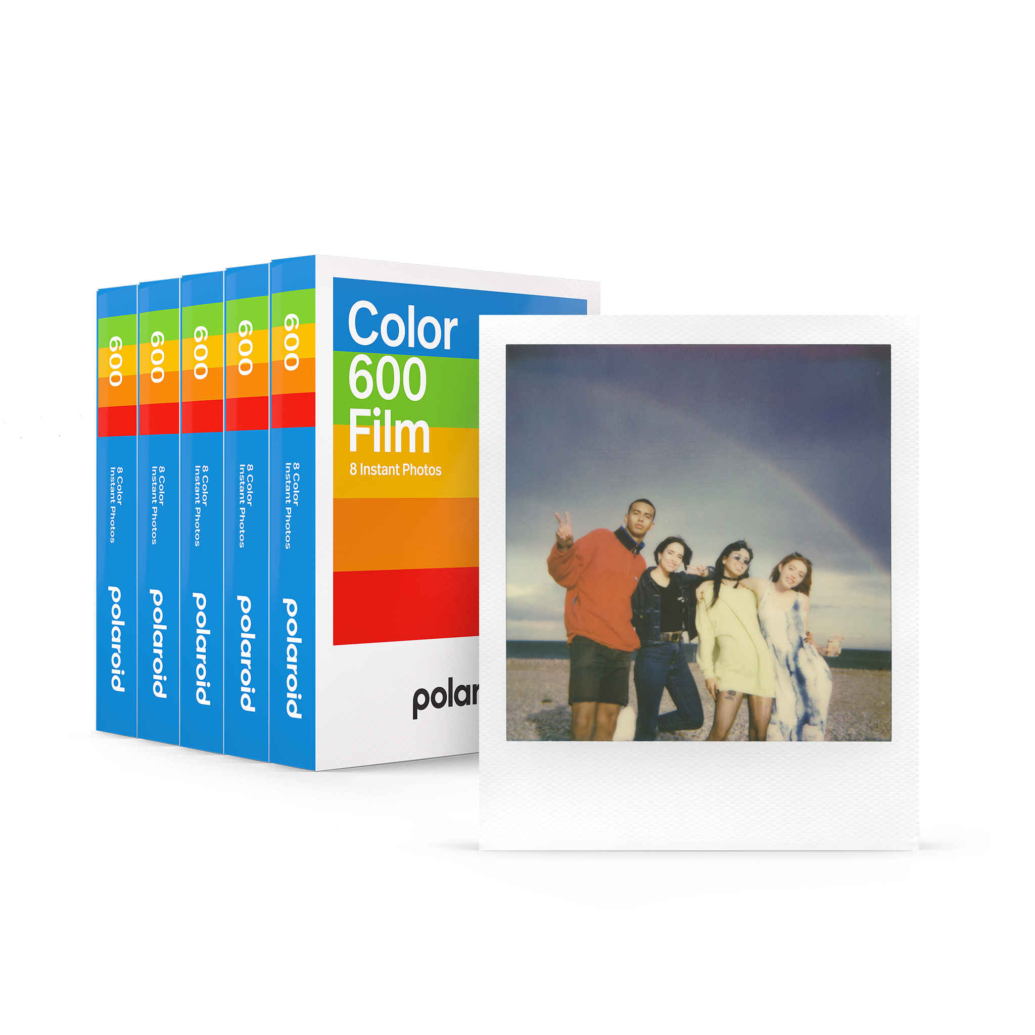 Polaroid - Color 600 Film Five Pack