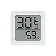 Digital Hygrometer - inomhustermometer, fuktmätare | Temperaturövervakning, rumshygrometer, termometer, noggrann hygrometer, batteridriven hygrometer, temperatursensor för hemmet