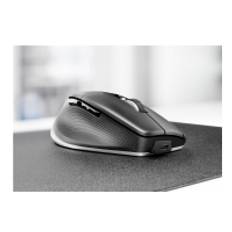 3Dconnexion CadMouse Pro Wireless Left - Mus - ergonomisk - vänsterhänt - 7 knappar - trådlös - Bluetooth, 2.4 GHz, USB-C - trådlös USB-mottagare