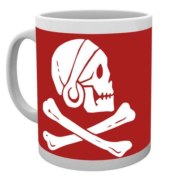 Uncharted 4 Red Skull Mug