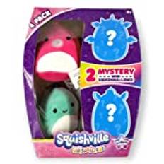 Fantasy Squad 4-pack Mini Squishmallows Squishville (2 mysterier + 2 visbara)