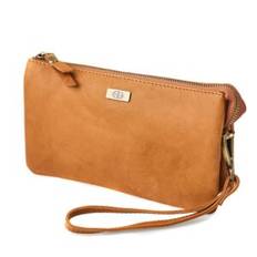 Bon Gout Clutch Columbia Cognac