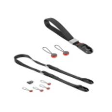 Peak Design Compact Strap Pack black: Leash Gurt und Cuff Handgelenkschlaufe