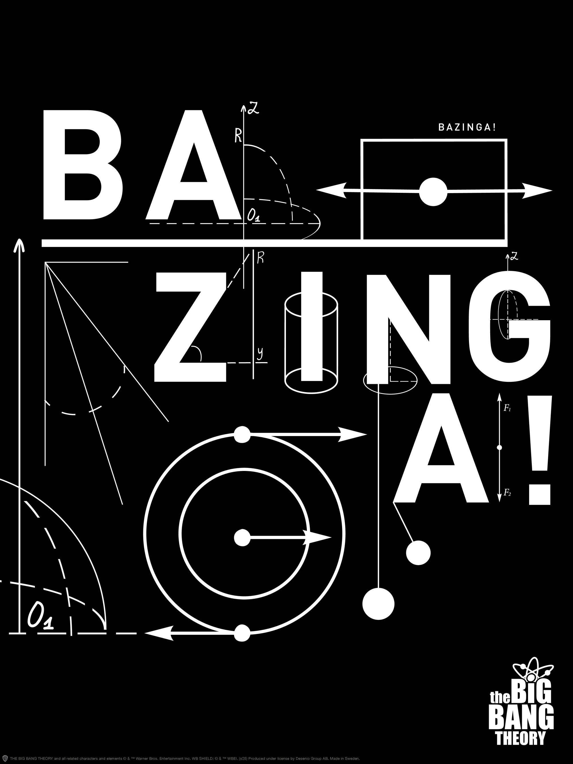 The Big Bang Theory™ - Bazinga No2 Plakat