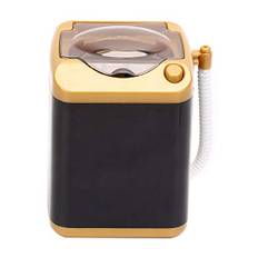 Makeup Tvättmaskin Mini Automatisk Makeup Brush Cleaner Kosmetisk Borste Puder Puff Washer Skönhetsrengöring Sminkverktyg För Barn Leksakspresent(Guld)