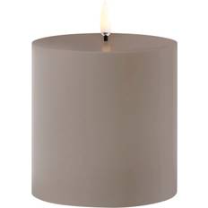 Uyuni Outdoor LED Pillar Candle, Sandstone, 8,4x10 cm Sand - Led Stearinlys hos Magasin - NO_SIZE