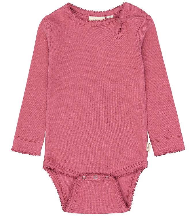 Petit Piao Body l/ä - PPSea - Mauvewood - Petit Piao - 74 - Body L/Ä