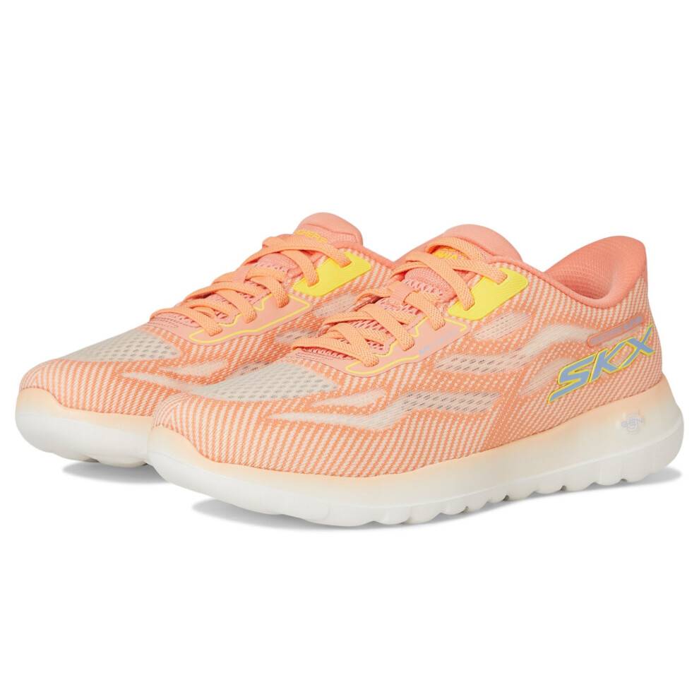 Skechers Kvinders Go Walk Joy Lynzee Hands Free Slip-Ins Sneakers, Peach, 9.5