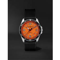 Bell & Ross - BR V2-92 Orange Limited Edition Automatic 41mm Stainless Steel and Rubber Watch, Ref.No. BRV292-O-ST/SRB - Men - Orange