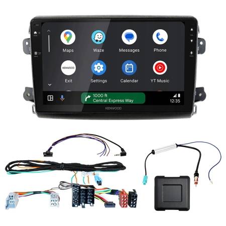 Kenwood DMX80AXS bilstereopaket till Fiat Ducato 2021-, Jumper, Relay, Movano och Boxer