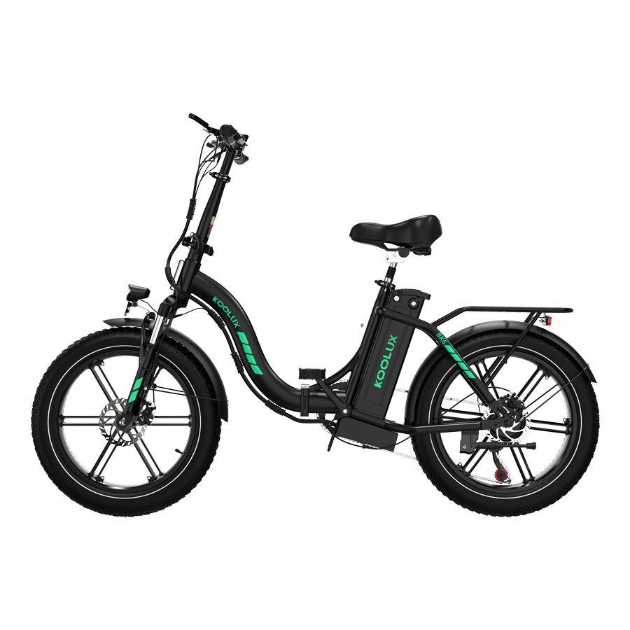 KOOLUX BK6S 4.0 Hopvikbar Elcykel Vuxen 500W Motor 48V13AH Batteri 20-tums Däck Maxvikt 120kg Stadscykel för Vuxna svart