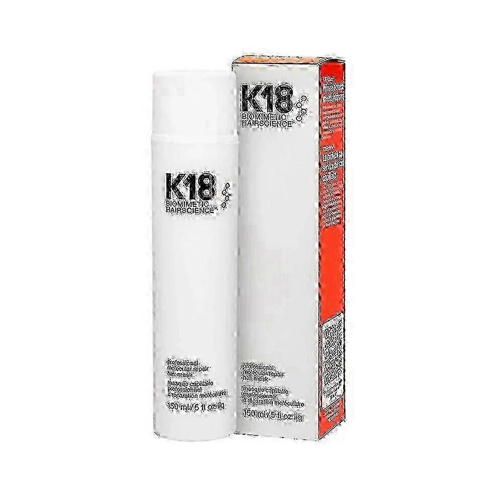 (1Pcs) K18 150ml Leave-In Molecular Repair Hair Mask for Damaged Hair - Deep Conditioning, Soft Texture, Hair Restoration RTX