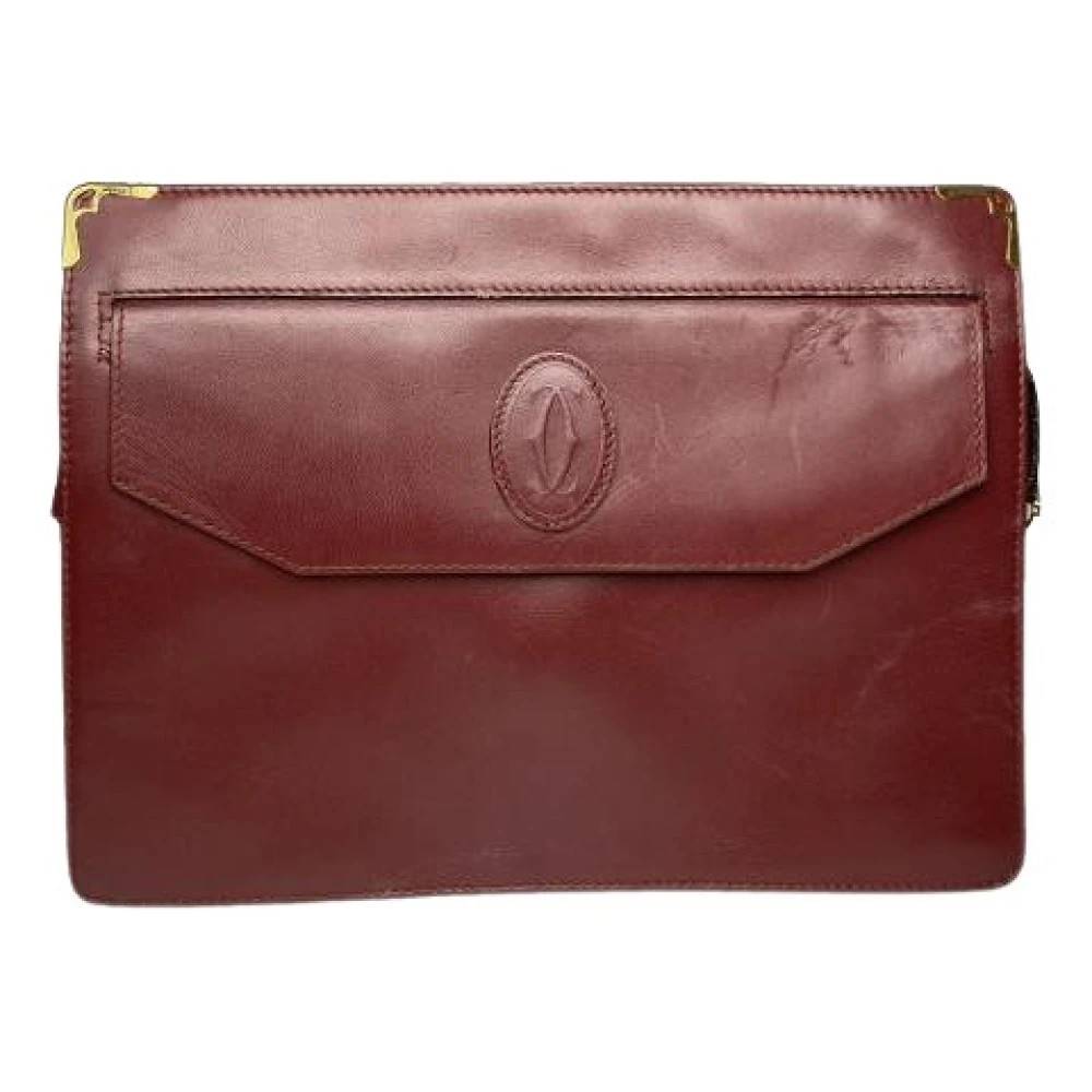 Cartier Vintage - Pre-owned Läderkoppling Vintage - Dam - ONE Size - Läder