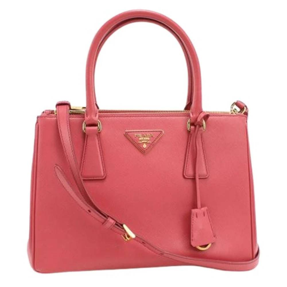 Prada Vintage Pre-owned Vintage Tote Bag - Vintage - Dame - Lyserød - ONE SIZE - Uld