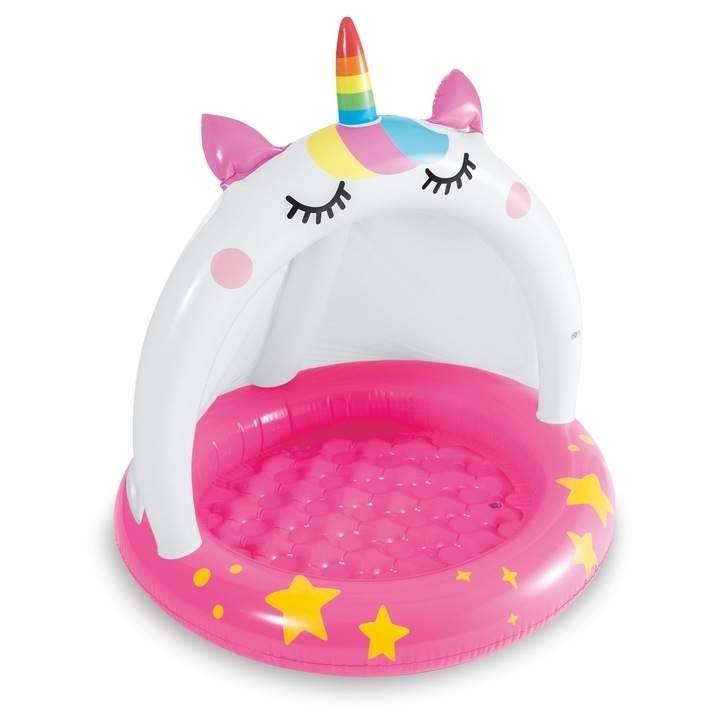 Oppustelig Unicorn Pool med Tag 1-3 år
