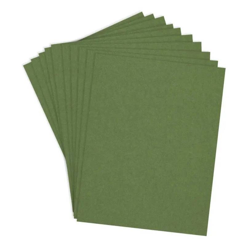 Spellbinders 8.5x11 Inch ColorWheel Cardstock - Fern (10 pack)