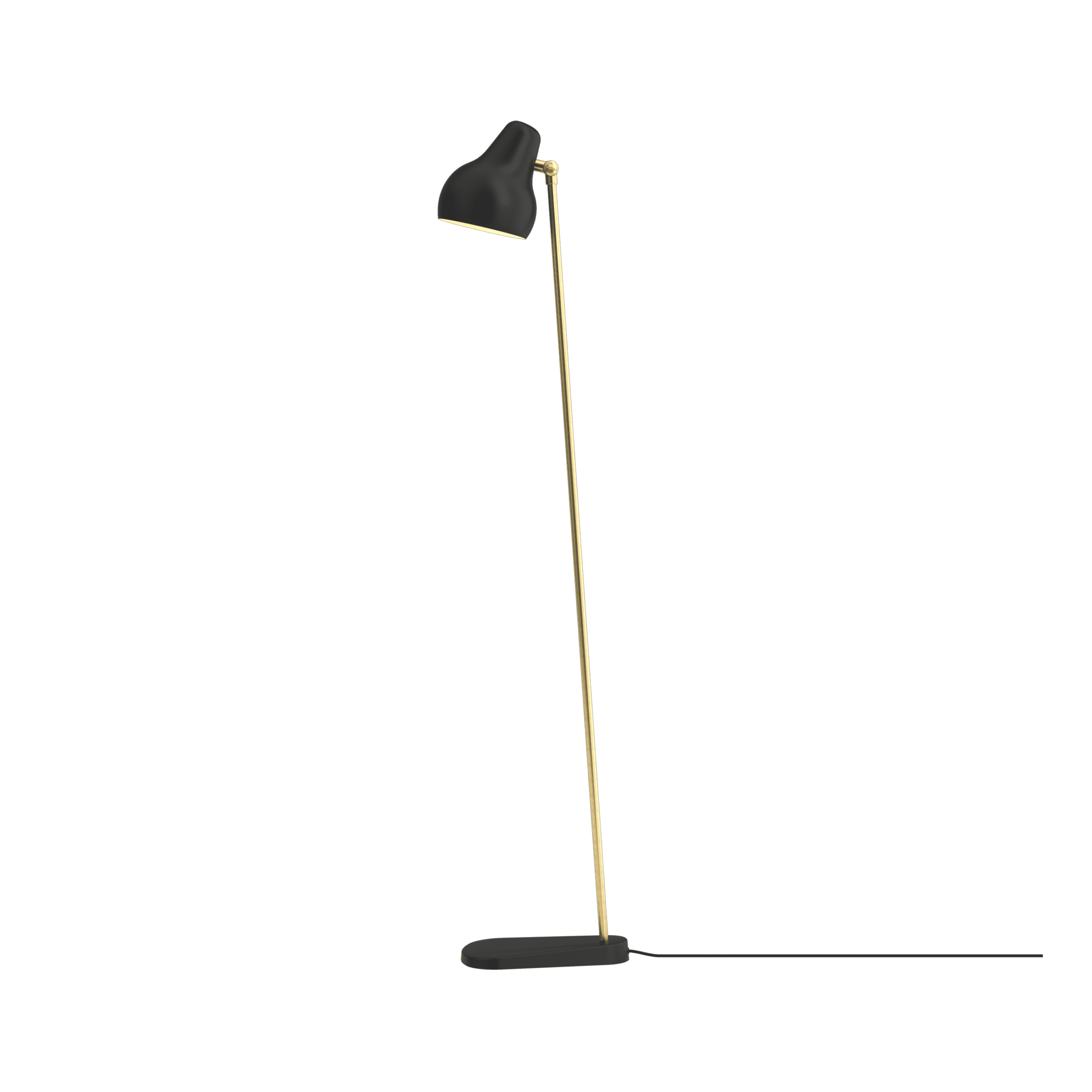 VL 38 Gulvlampe Sort.