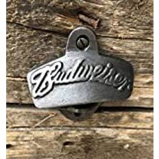 Budweiser CAST Iron BAR väggmonterad flasköppnare från blandade kollektioner