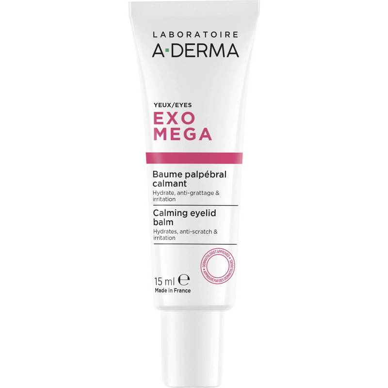A-DERMA Exomega Face Calming Eyelid Balm 15 ml