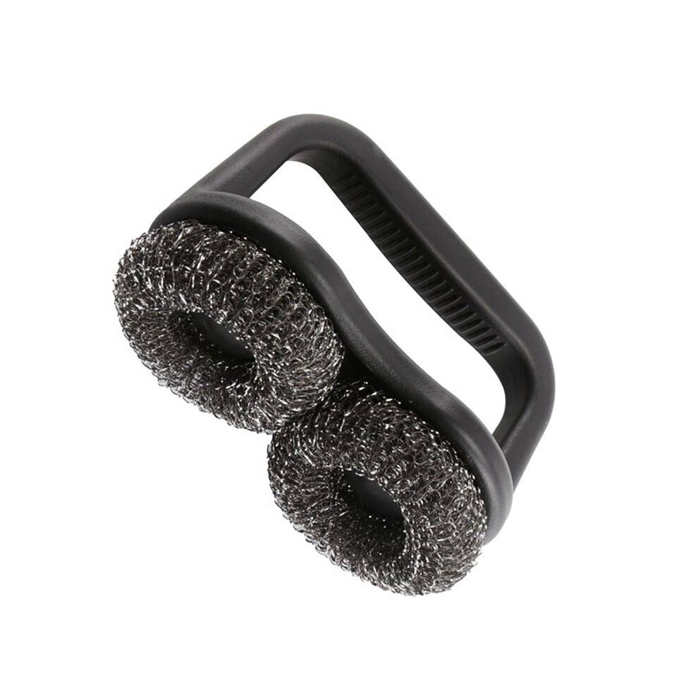 Grill Brush, Extra Strong BBQ Cleaner Accessories, Safe Wire Bristles Cleaning Brush for Gas/Charcoal Grilling Grates