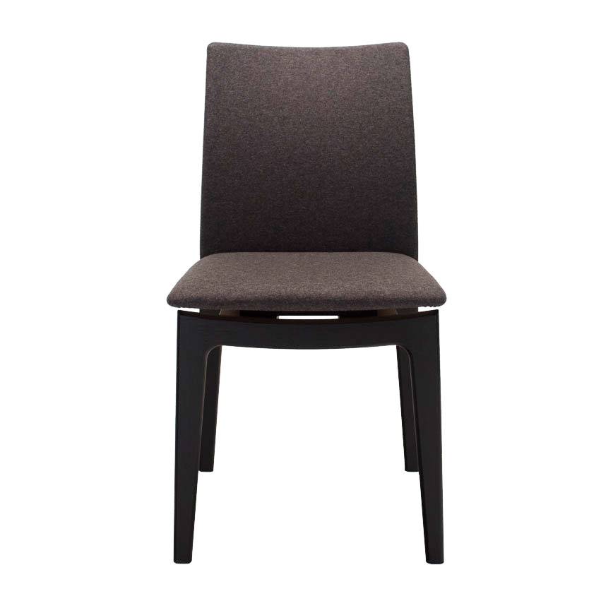 STOL MODEL SM63W WENGE LAK STOF:TOUCHE 99 GRÅ