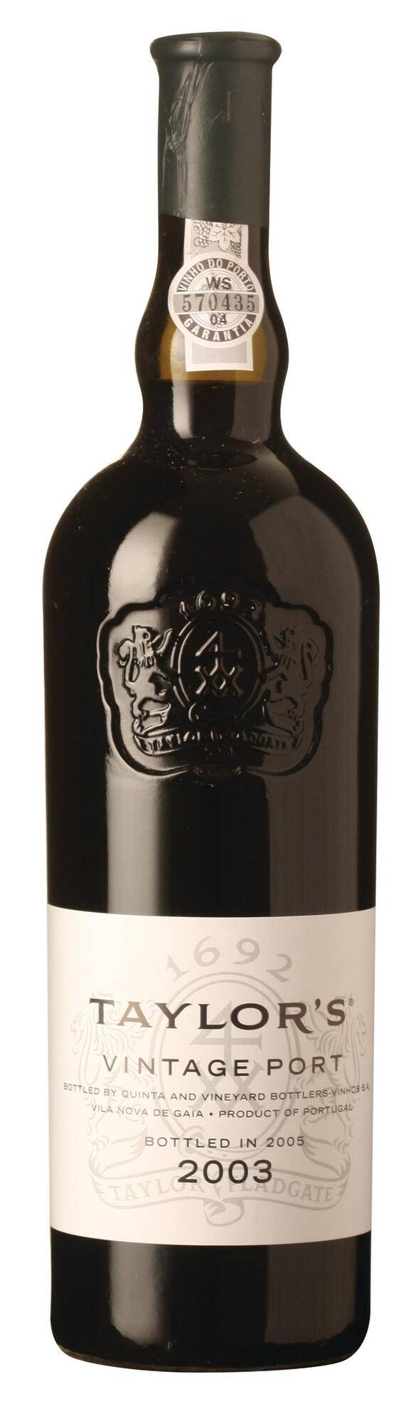 Taylor's - Vintage Port 2003 20,5% alk.