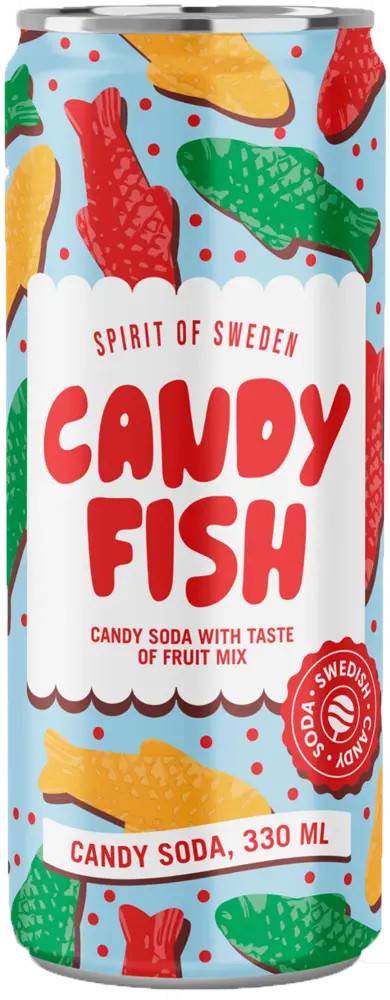Spirit Of Sweden - Candy Fish Soda 330ml