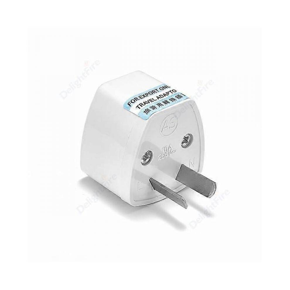 (2pin AU Plug) 1pcs Universal AU UK US EU Plug Adapter US to EU Plug Converter Australian KR Euro Travel Adapter Power Electric Socket Outlet
