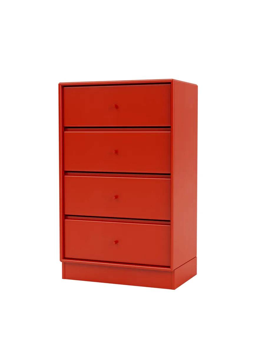 1143 skuffemodul inkl sokkel fra Montana Rosehip / Sokkel 7 cm / 30 cm - Jacobsen Plus