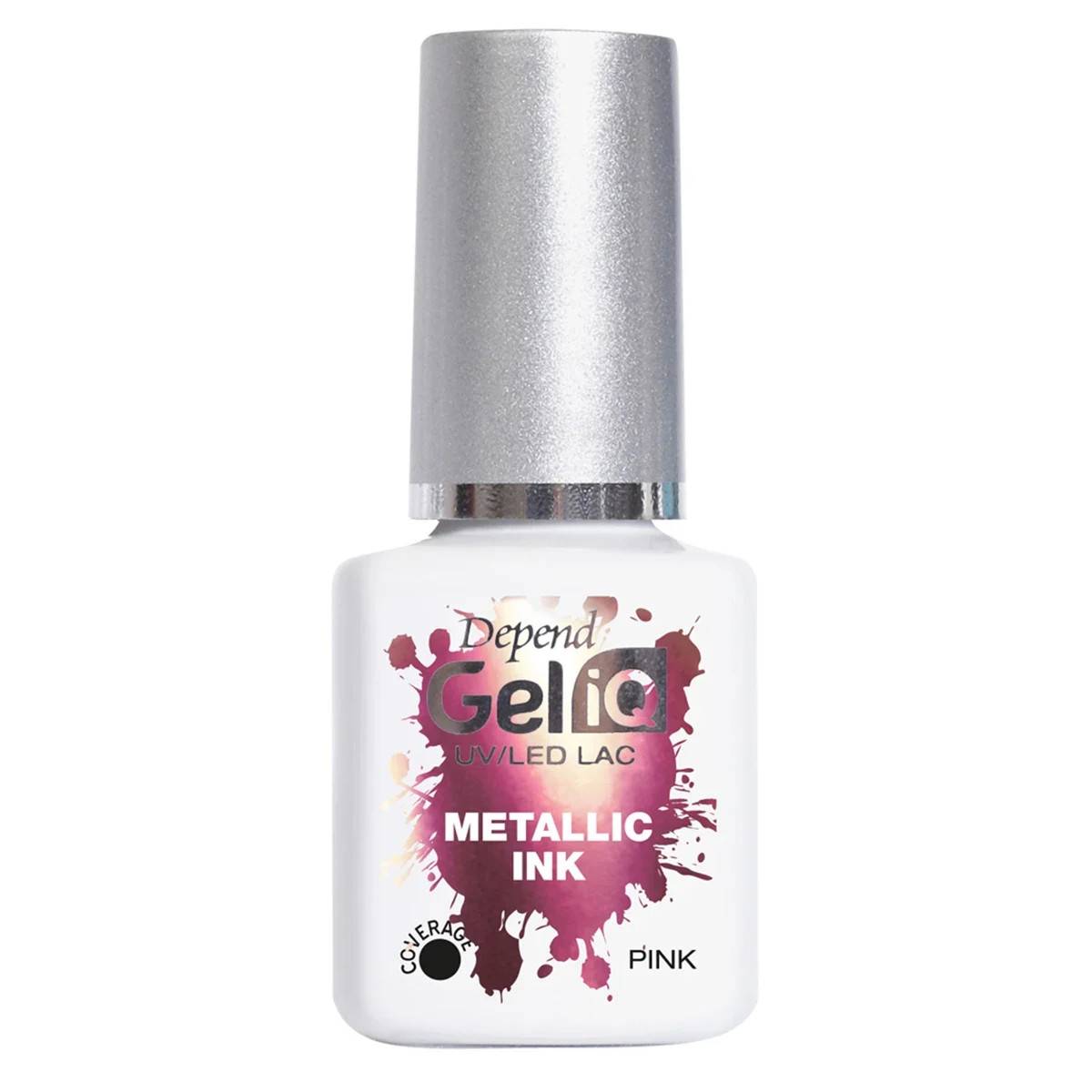 Depend Gel iQ Metallic Marble 5 ml Ink Pink
