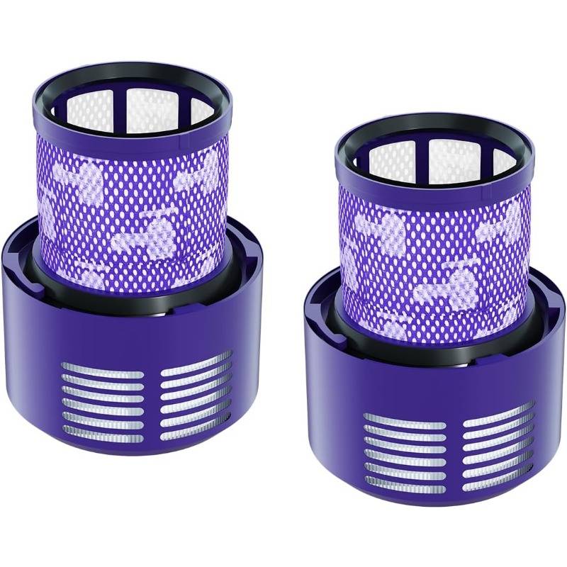 TEMU 2 Pack Compatible For V10 Vacuum Filter Replacement - Compatible For V10 Series Cordless Vacuum Cleaner Filters, Rear Filter Accessories, & Effective Cleaning, Install (2)