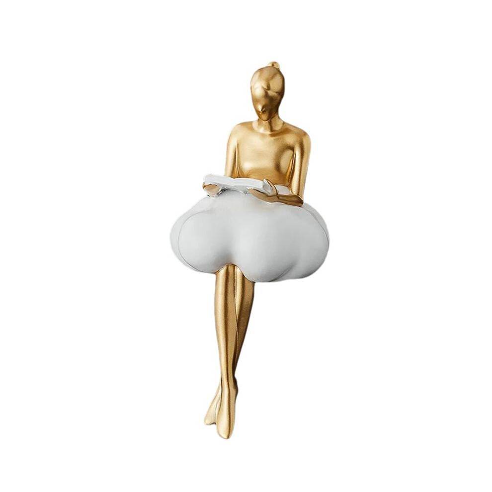 Cloud Girl Vardagsrum Hantverk Karaktär Ornament Balett Studio Nät Röd Butik Dekoration A