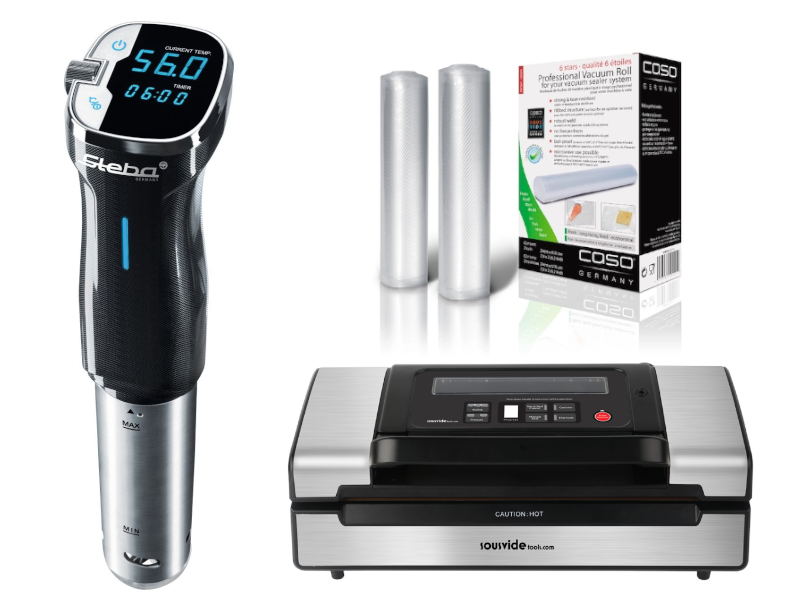 Steba SV50 Sous Vide Stav + VS520P Vakuumpakker